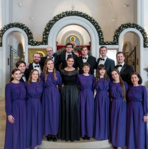 Photo de Groupe. Strasbourg. Église orthodoxe de Tous les Saints. Chantez à Dieu, toutes les nations. 2025-01-12